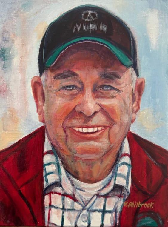 David Rose, portrait by Val Philbrook