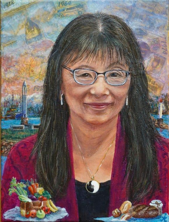 Tina Locke, portrait by Iris Absolon